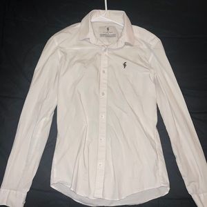 Men’s White Father & Son’s Long Sleeve Shirt - Size Small